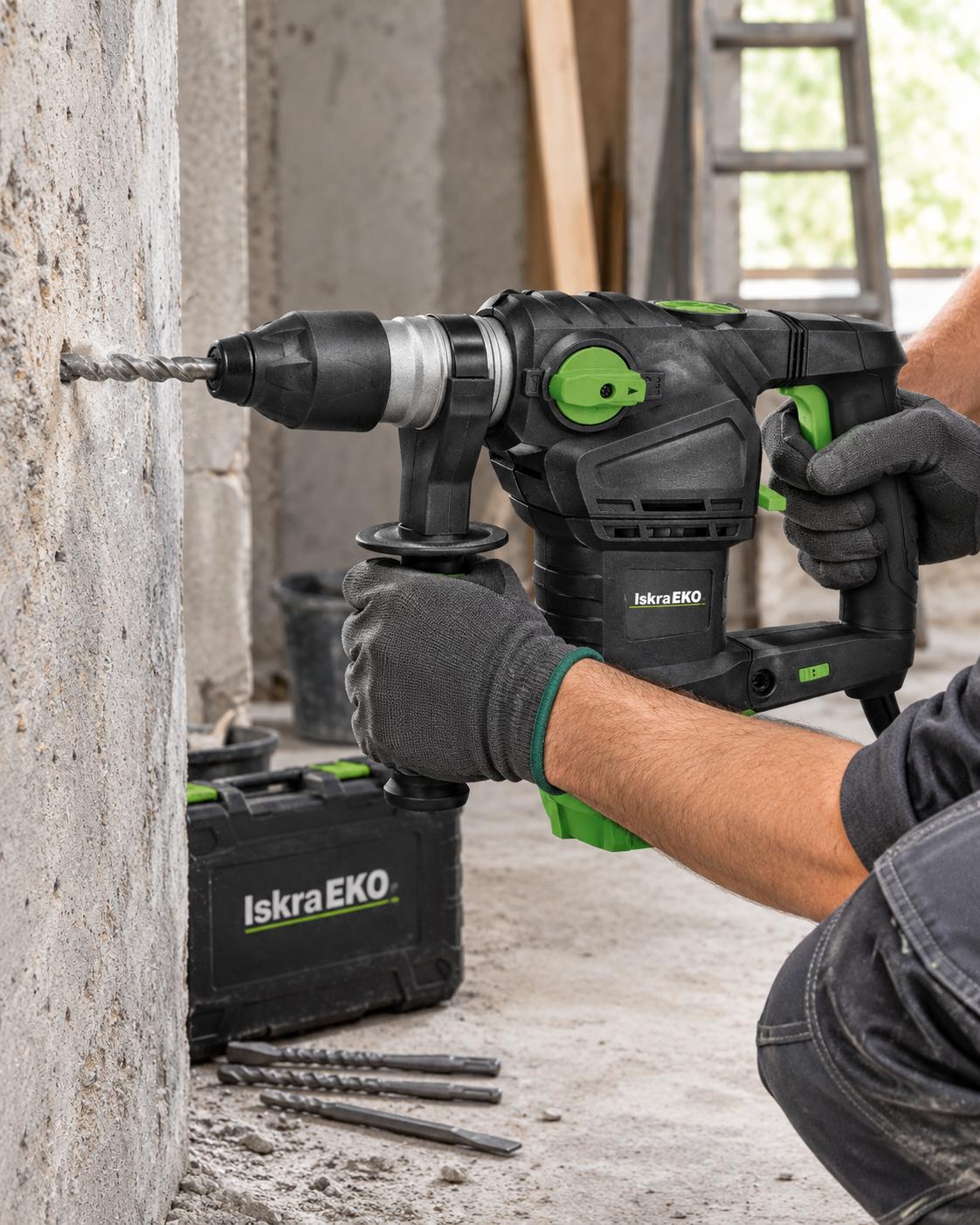 ISKRA ERO elektropneumatska bušilica 1500W
